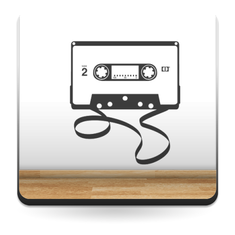 Cassette para Cabecero imagen vinilo decorativo