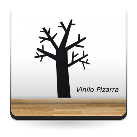 vinilo decorativo Pizarra Árbol