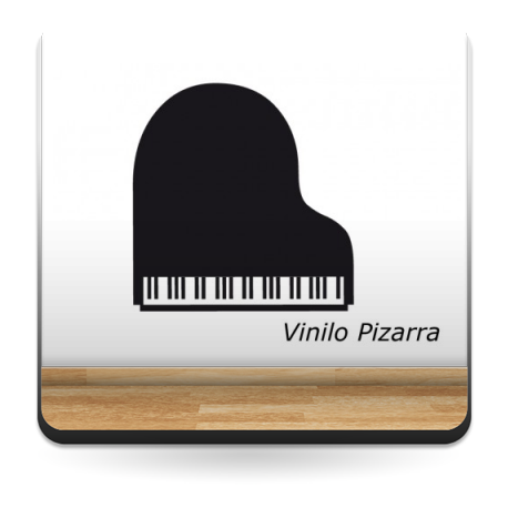Pizarra Piano producto vinilos