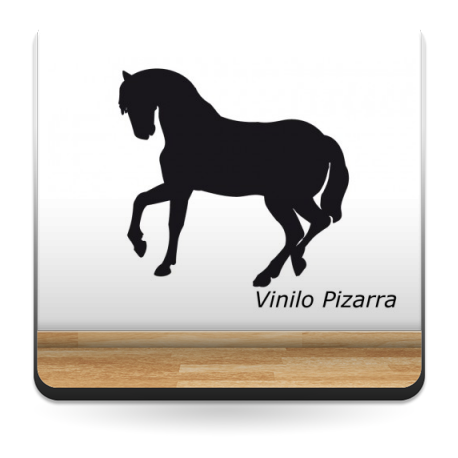 vinilos imagen producto Pizarra Caballo I