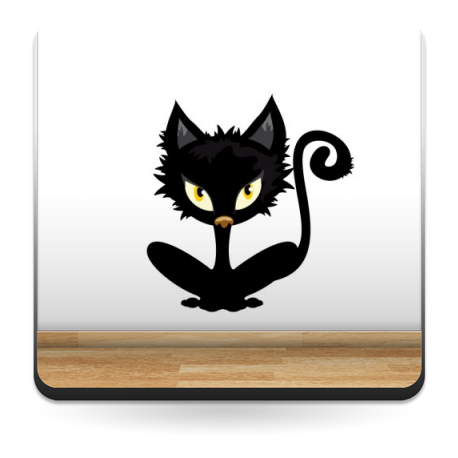 adhesivo decorativo Gatita Bella