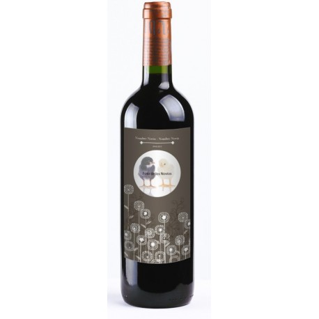 Etiqueta Vino "Paraiso" 20uds. imagen vinilo decorativo