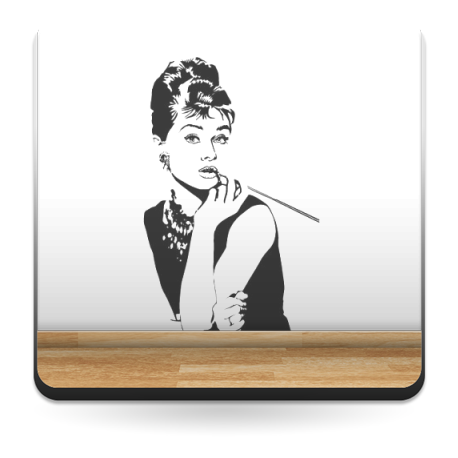 vinilos imagen producto Audrey Hepburn I