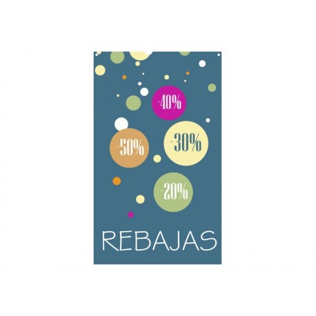 vinilo decorativo Rebajas Burbujas Lona
