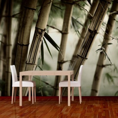 Fotomural Bambú adhesivo decorativo ambiente