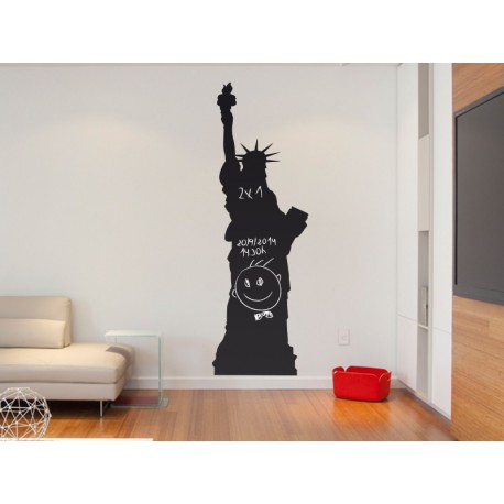 Pizarra Estatua de la Libertad producto vinilos