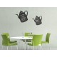 Pizarra Cocina Tetera adhesivo decorativo ambiente