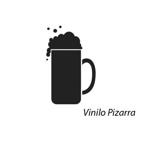 adhesivo decorativo Pizarra Bar Cerveza