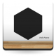 Pizarra Hexagono adhesivo decorativo ambiente