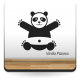 Pizarra Oso Panda adhesivo decorativo ambiente