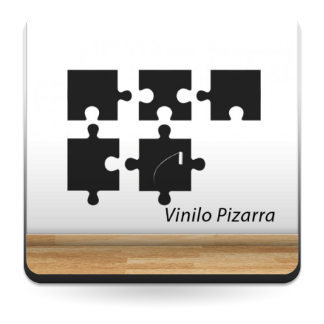 adhesivo decorativo Pizarra Puzzle
