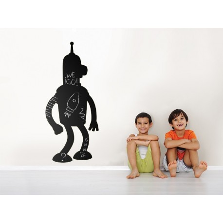 vinilo decorativo Pizarra Robot