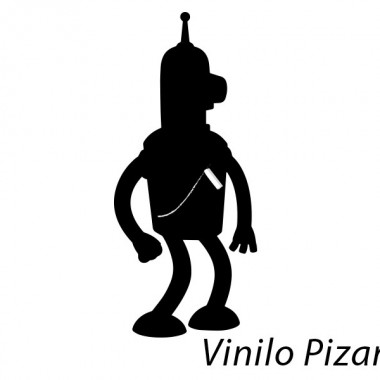 vinilos imagen producto Pizarra Robot
