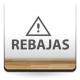 vinilo decorativo Rebajas Horizontal con Icono