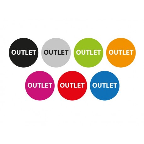 Outlet Circular Reposicionable decoración con vinilo