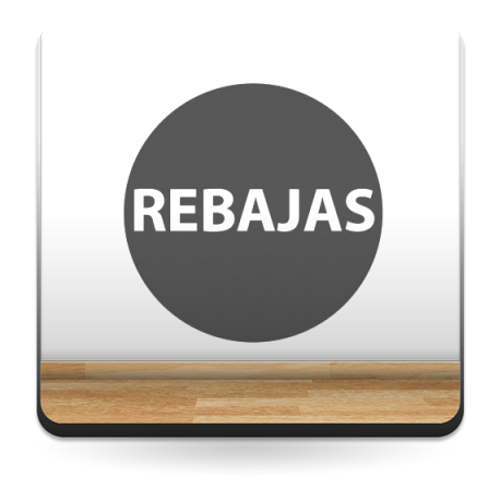pegatina pared Rebajas Circular Permanente