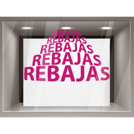 Rebajas Creciente imagen vinilo decorativo