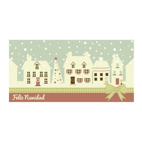pegatina decorativa Vinilo Navidad Reposicionable Cenefa I