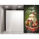 adhesivo decorativo Vinilo Papa Noel Reposicionable 