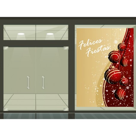 Navidad Vinilo reposicionable Elegance decoración con vinilo