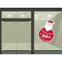 Promoción Navidad vinilo- Reposicionable