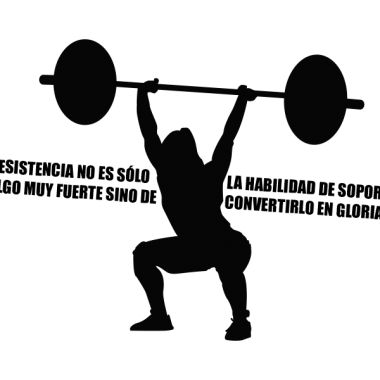 pegatina pared CrossFit 06