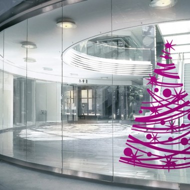 Árbol de Navidad IV imagen vinilo decorativo