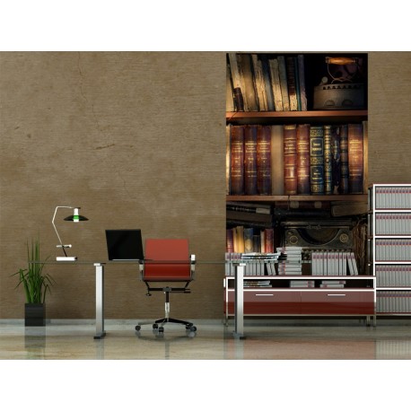 Fotomural Librería Antigua decoración con vinilo