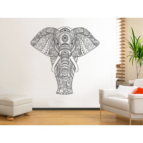 vinilo mandala elefante