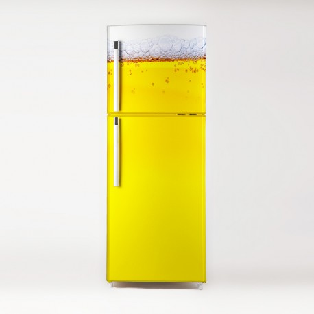 Vinilo frigo cerveza ambiente