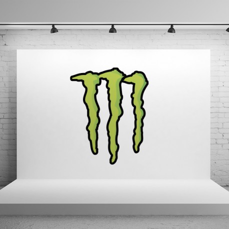 Pegatina Monster sin texto